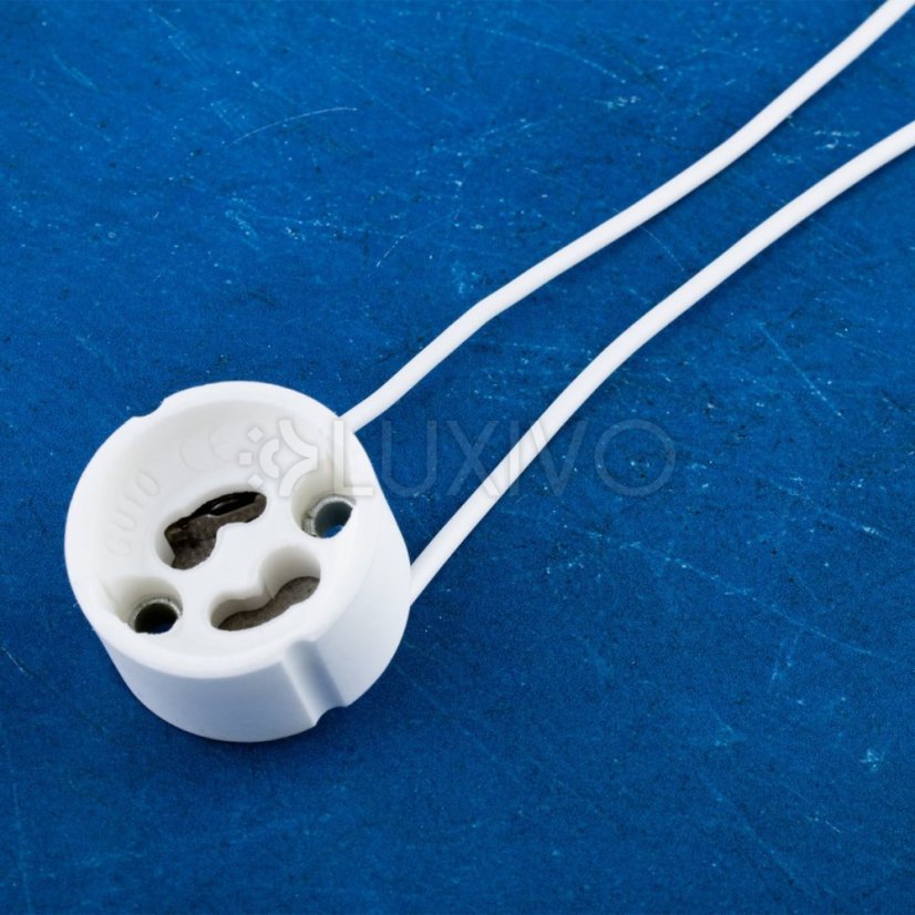 Keramická objímka pre žiarovky cube GU10