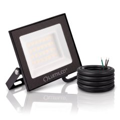 Reflektor LED ZONER2 20W 2000lm 4000K IP65 čierny LUMILED