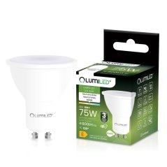 LED žiarovka GU10 reflektor PAR16 8W = 75W 800lm 4000K neutrálna 120° LUMILED