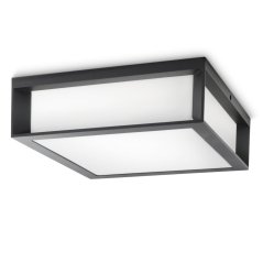 SKIES myGarden 2xE27 vonkajšie stropné svietidlo LED IP44 nástenné svietidlo Plafond Anthracite PHILIPS