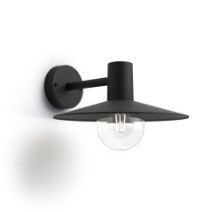 SKUA myGarden E27 IP44 Záhradné svietidlo LED smerujúce nadol čierne PHILIPS