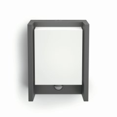 LED nástenné svietidlo ARBOUR IR myGarden 6W 2700K IP44 so senzorom pohybu Obdĺžnikový antracit PHILIPS