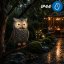 Solárna záhradná lampa LED sova dekoratívna figúrka 3000K MALVA IP44 Lumiled