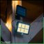 Solárne reflektory LED Halogénová záhradná lampa 6500K IP65 Senzor pohybu a súmraku DECRO LUMILED