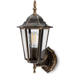 Vonkajšie svietidlo E27 Záhradná nástenná lampa Patina BELLIS LUMILED