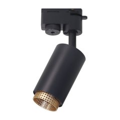 GU10 Busbar Reflektor čierny ELIGIS Jednofázové svetlo LUMILED