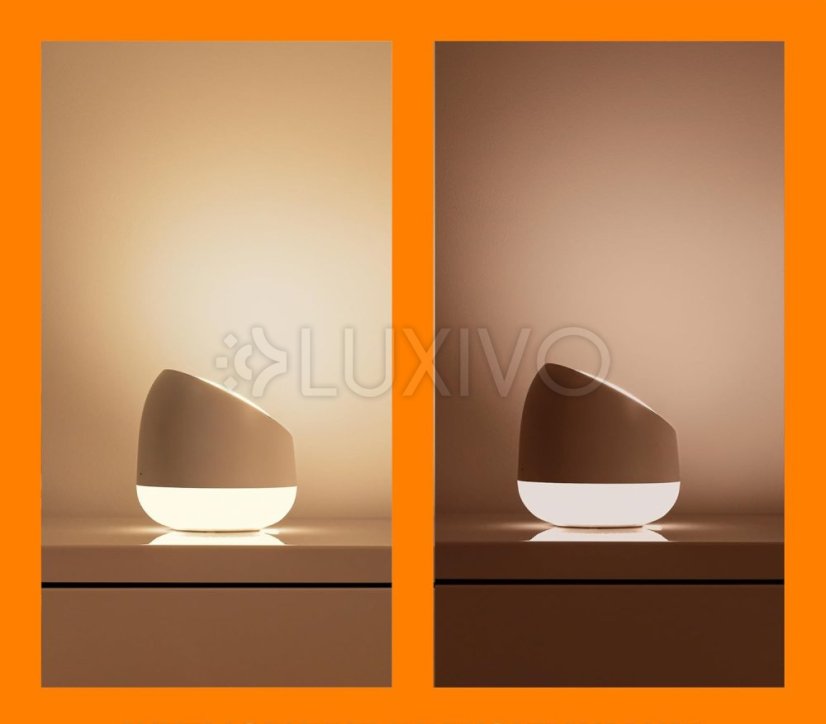 LED stolová lampa 9W 620lm 2200-6500K RGB + TW 13,5cm Smart SMART WiFi Bluetooth App Squire WiZ