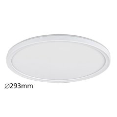 LED stropné svietidlo povrchová montáž 18W 1700lm 4000K biela Industrial Pavel 3427 Rabalux
