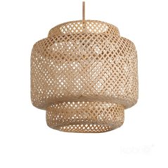 Závesná dekoratívna lampa bambusová E27 Boho Bonn