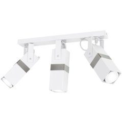 Stropné svietidlo 3x GU10 Spot White + Silver VIDAR Milagro Moderný štýl