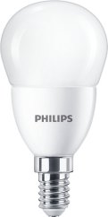 LED žiarovka guľová E14 P48 7W = 60W 806lm 6500K Cold PHILIPS