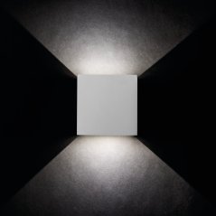 LED REKA fasádne svietidlo biele hore a dole 7W 500lm 840 Neutrálne IP54 Kanlux
