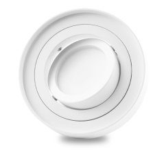Svietidlo zapustené HALOGÉNOVÉ TUBA SPOT pohyblivé Midi GU10 Lumiled okrúhle biela 20mm
