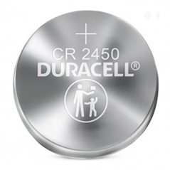 DURACELL Špeciálne batérie DL2450 CR2450 3V 2ks
