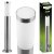 Vonkajšia záhradná lampa E27 INOX PIPE 65cm Lilium Lumiled