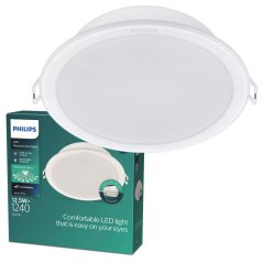 LED panel LED vstavané svietidlo 12,5W 1240lm 3000K White Meson Philips
