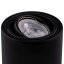 HALOGEN Hliníkové svietidlo na povrchovú montáž Black SPOT TUBA 10cm pre LED GU10 Bellalux