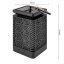 Záhradný lampáš LED Solar Decorative Flame Square 17cm