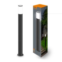 Vonkajšie záhradné svietidlo PIPE Round 60cm IP54 GU10 Black Videx