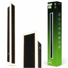 Záhradná lampa LED povrchová OLIO nástenné svietidlo fasádne nástenné 35W 4000K 150cm IP65 LUMILED