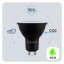 LED žiarovka GU10 reflektor PAR16 6W = 50W 600lm 4000K neutrálna 120° čierna LUMILED