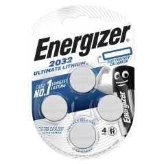 4x ENERGIZER ULTIMATE LITHIUM batérie pre elektronické zariadenia CR2032 Blister