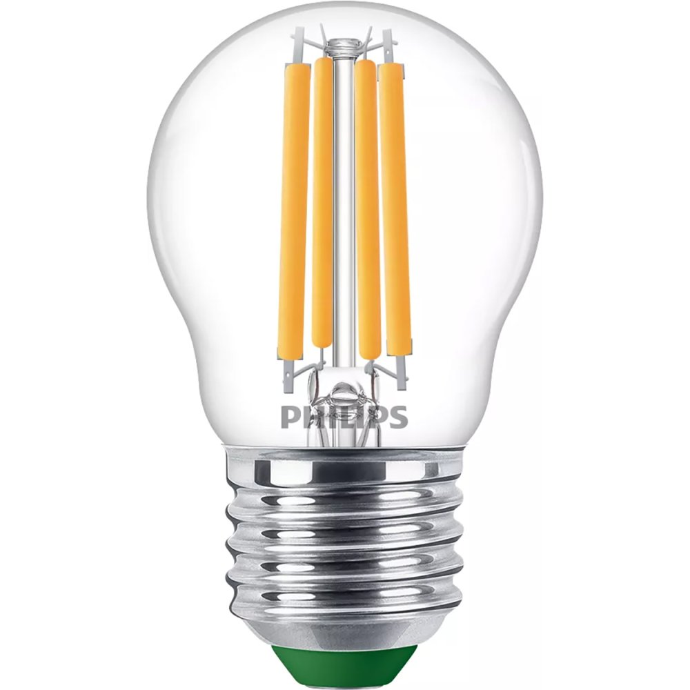 E-shop LED žiarovka E27 Ball P45 2,3W = 40W 485lm 210lm/W 2700K Warm 300° CLASS A UltraEfficient Philips