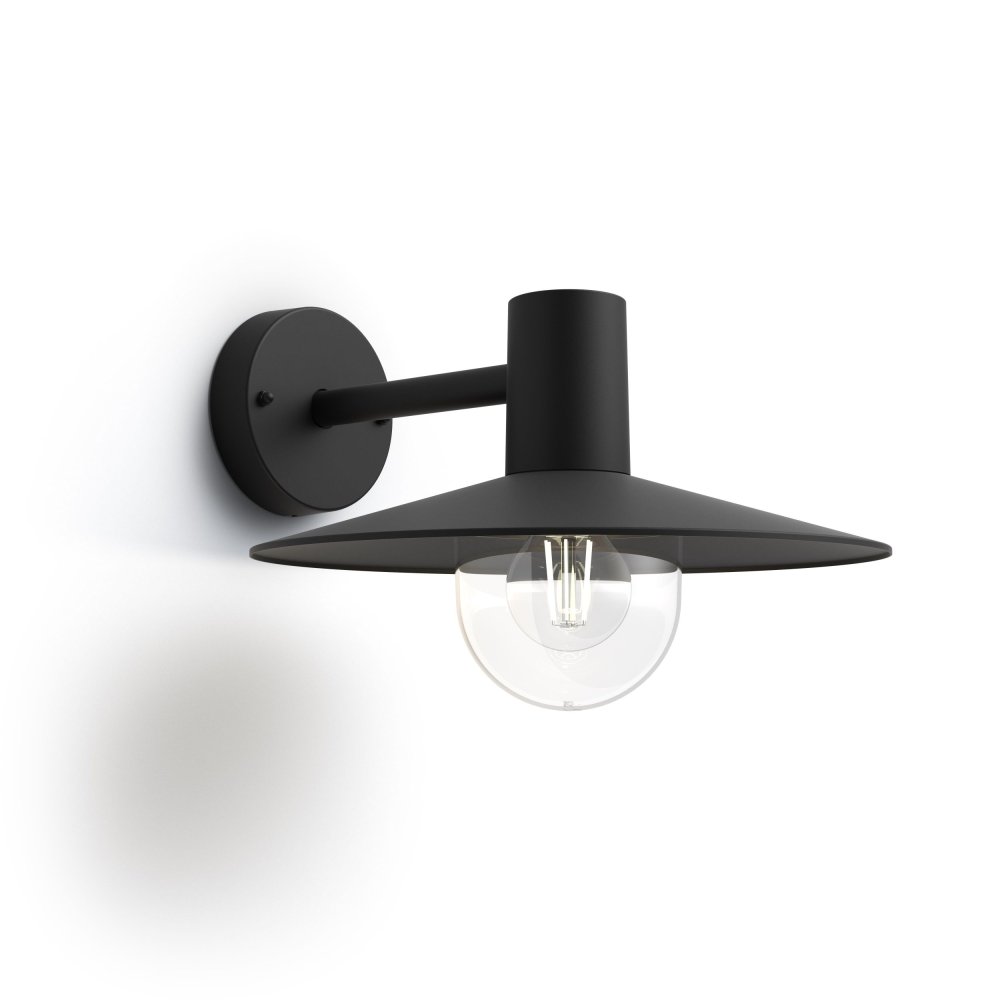 E-shop SKUA myGarden E27 IP44 Záhradné svietidlo LED smerujúce nadol čierne PHILIPS