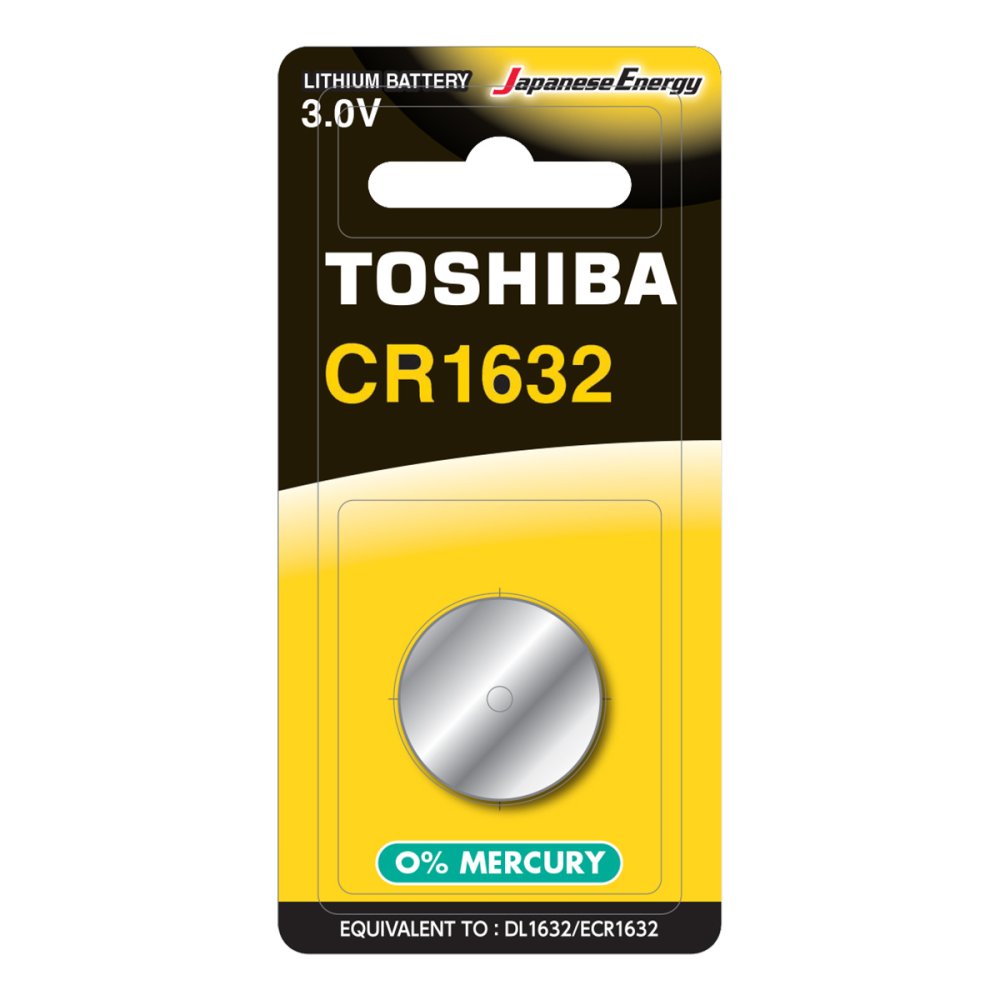 Špeciálna lítiová batéria TOSHIBA CR 1632 3V Blister 1ks