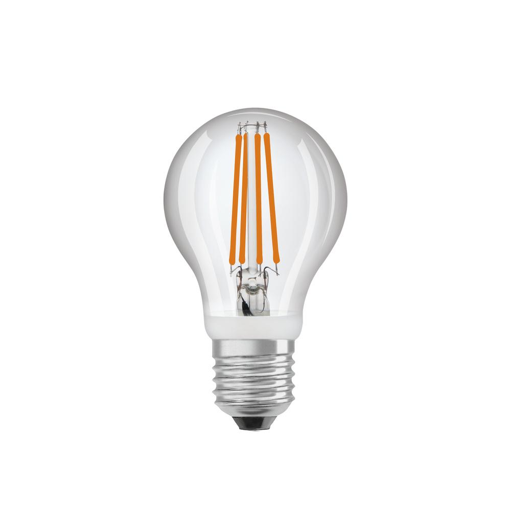 E-shop LED žiarovka A60 E27 7,3W = 60W 806lm 2700K Teplé 320° vlákno so senzorom pohybu Classic Osram