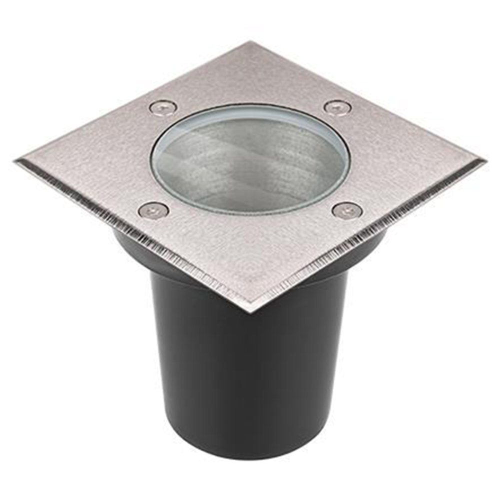LED GU10 štvorcové záhradné zemné reflektory IP66 IK09