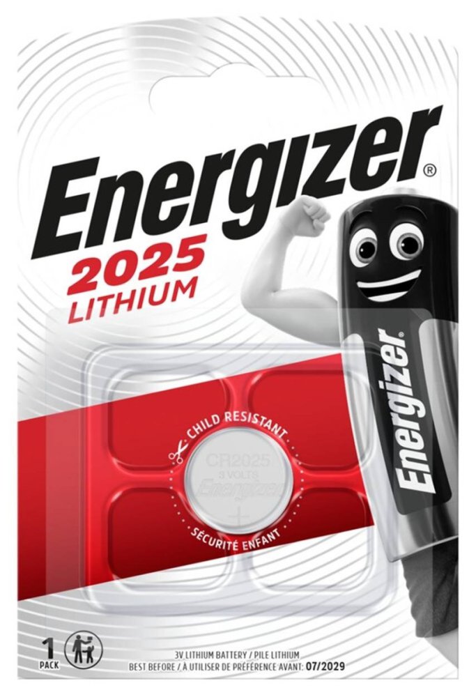 ENERGIZER CR-2025 DL-2025 3V Blister 1ks pastilkových batérií
