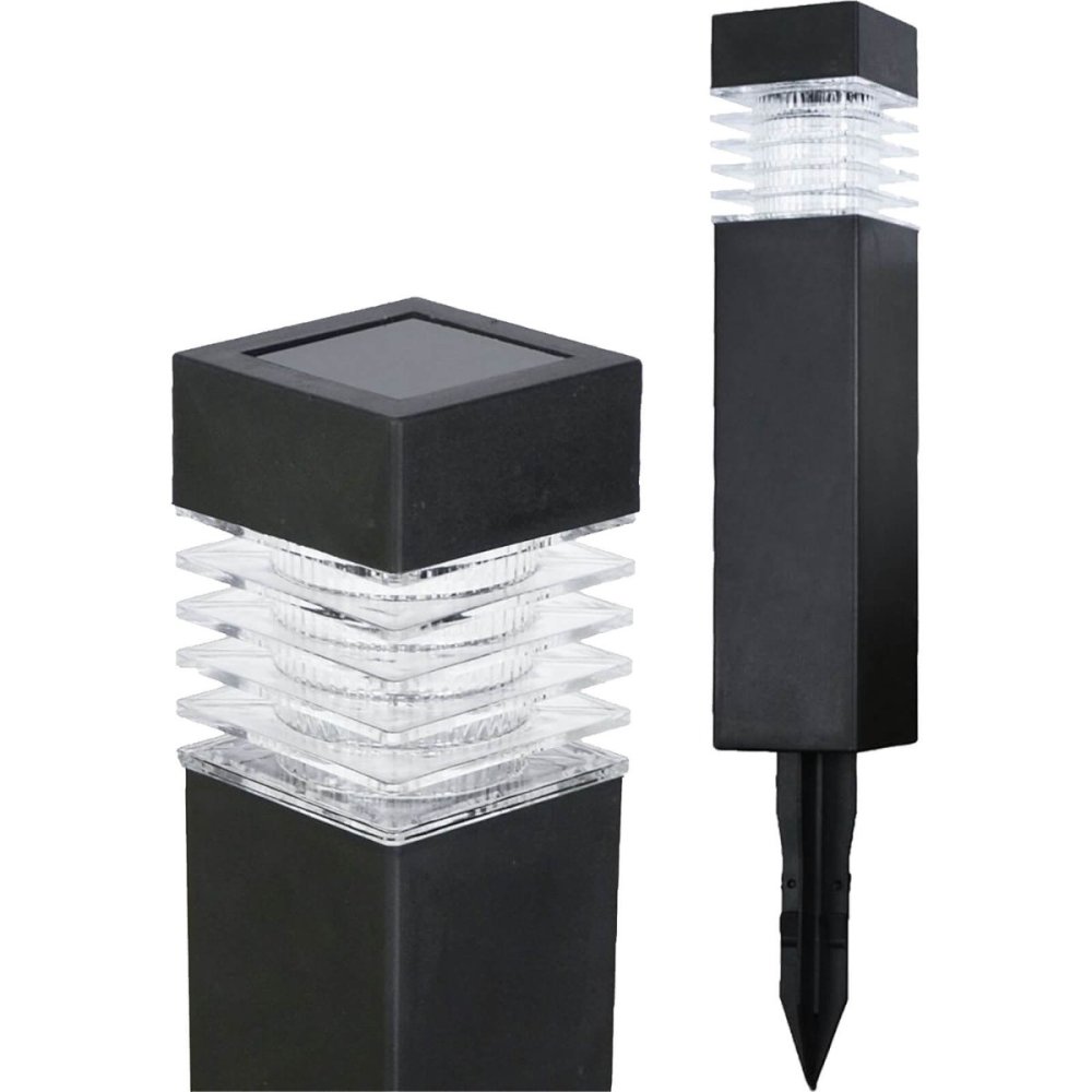 LED solárny záhradný stĺpik 29,5 cm Drive-in lampa