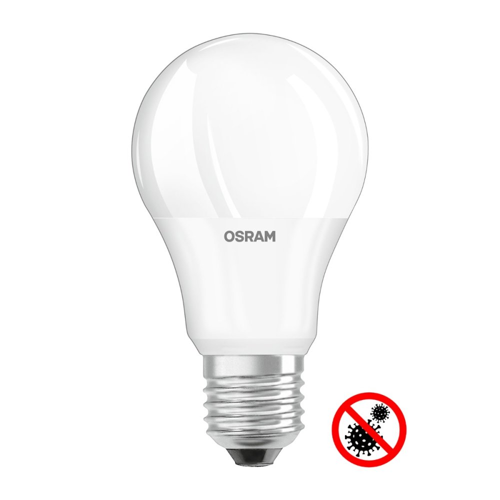 LED žiarovka E27 A60 8,5W = 60W 806lm 2700K Warm 200° OSRAM ANTIBACTERIAL