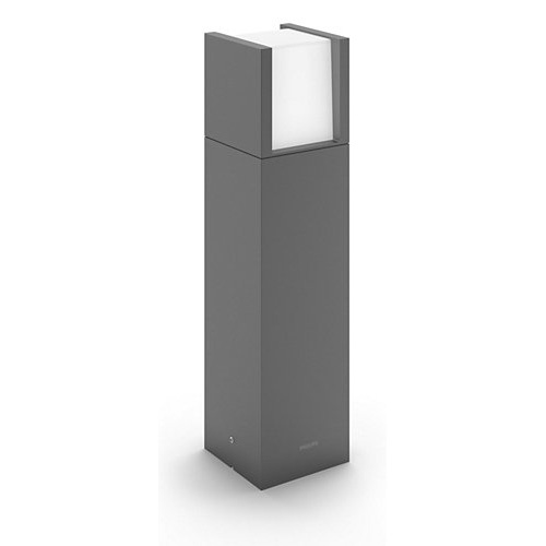 ARBOUR myGarden 6W 2700K IP44 vonkajšia záhradná LED lampa 40cm antracit PHILIPS post