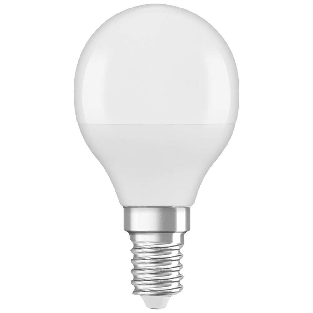 LED žiarovka Ball E14 P45 4,9W = 40W 470lm 2700K Warm 150° Ledvance