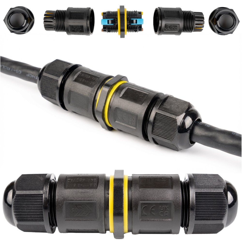 E-shop Hermetická rýchlospojka typu WAGO 3x1, 5-2, 5mm IP68 LUMILED