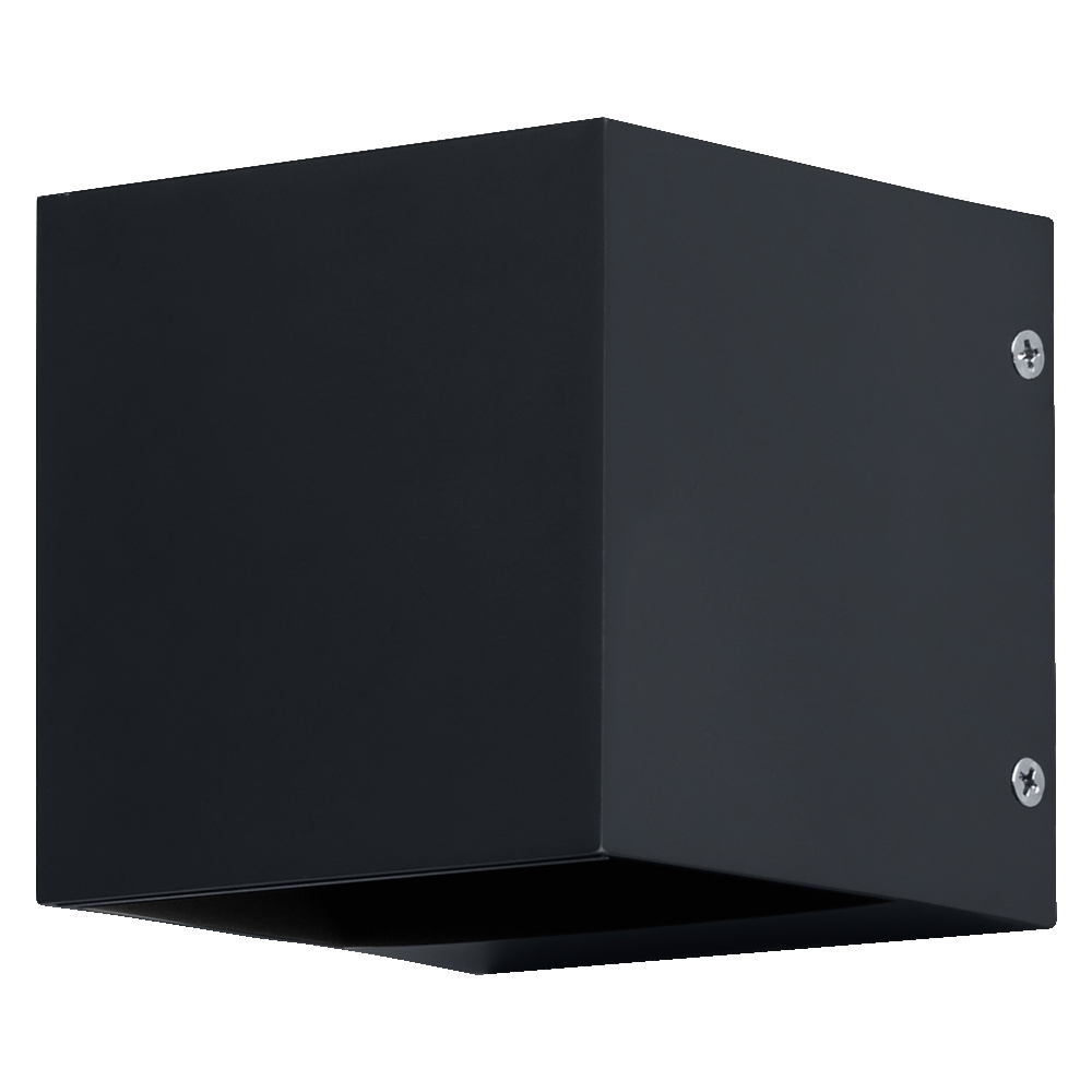 E-shop Vonkajšie nástenné svietidlo LED 8W 320lm 3000-6500K CCT RGB stmievateľné čierne IP44 SMART MATTER Osram