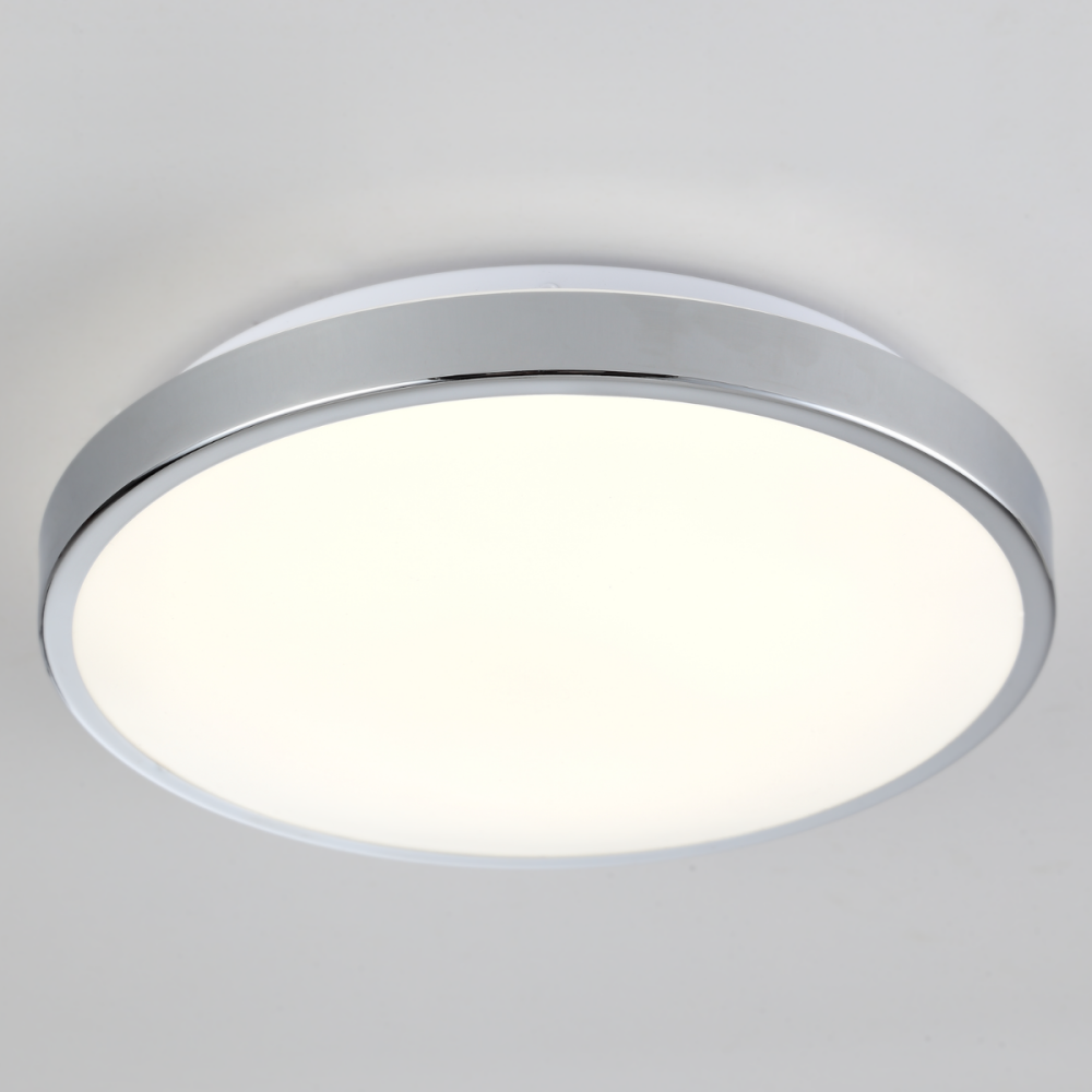 E-shop Plafón stropný LED 15W 1600lm 4000K neutrálna 120° biely chróm Kern Sanico Goldlux