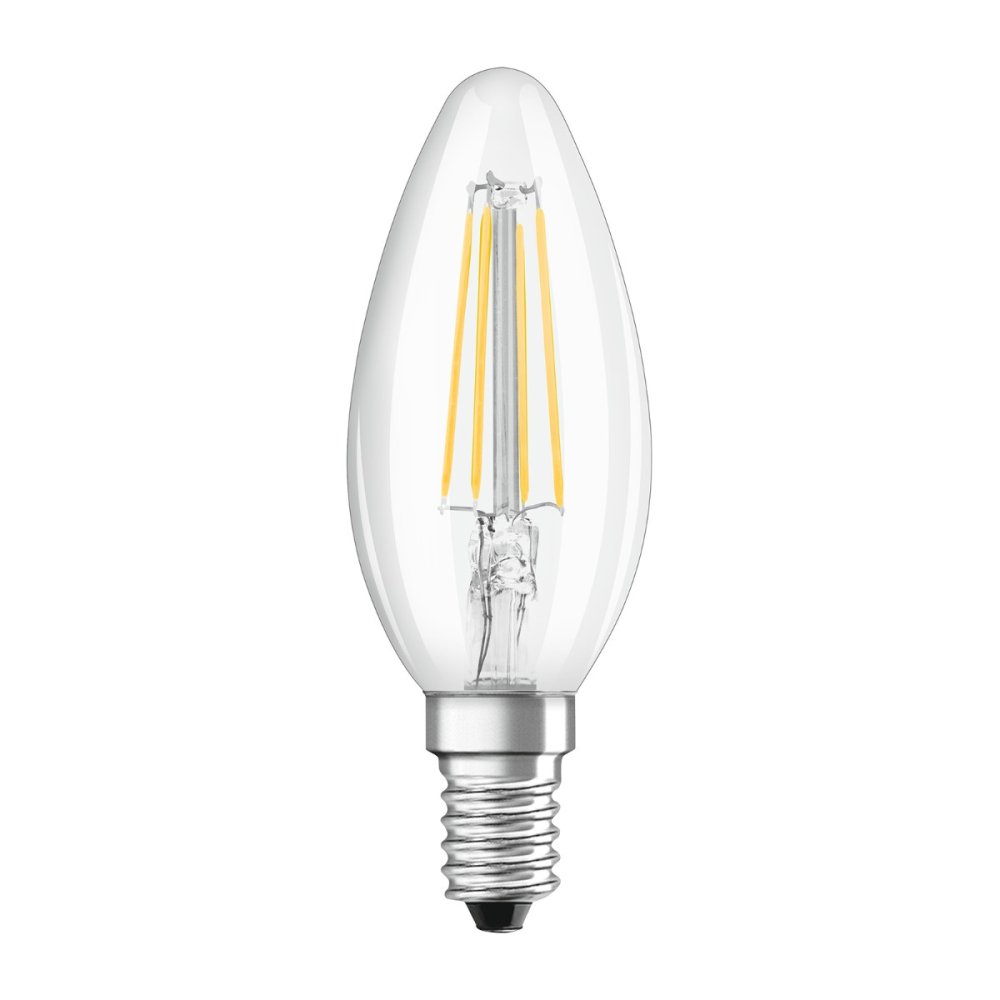 LED žiarovka E14 B35 4W = 40W 470lm 2700K Warm 300° Filament OSRAM Value