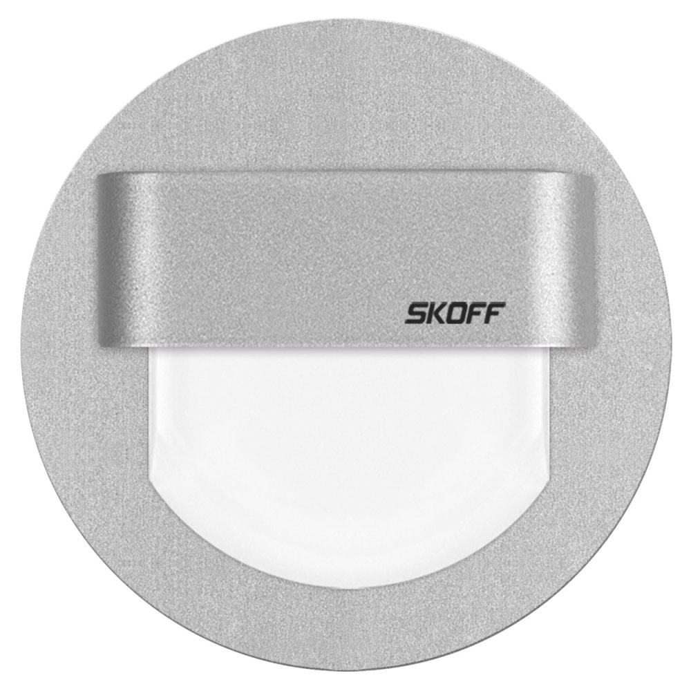 LED schodiskové svietidlo 0,8W 4000K 10V DC IP20 Hliník RUEDA Skoff