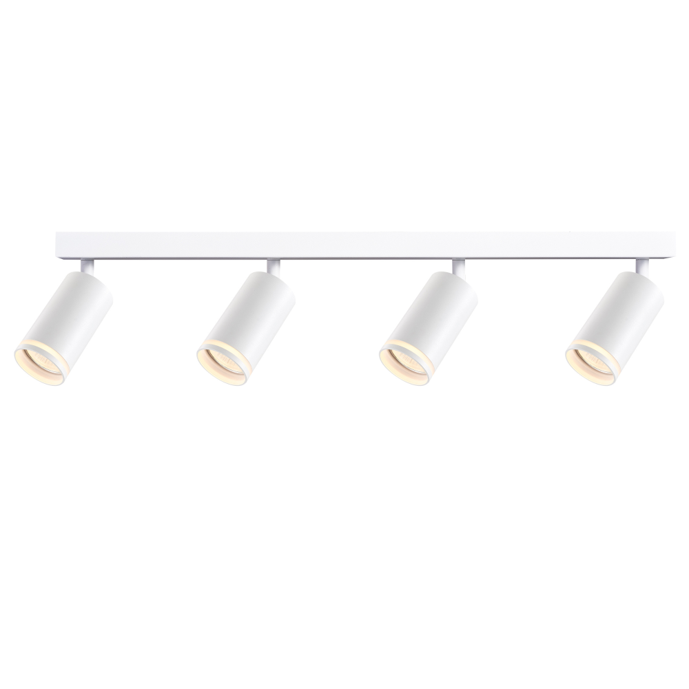 E-shop Nástenné a stropné svietidlo 4x GU10 White PARIS Sanico Goldlux