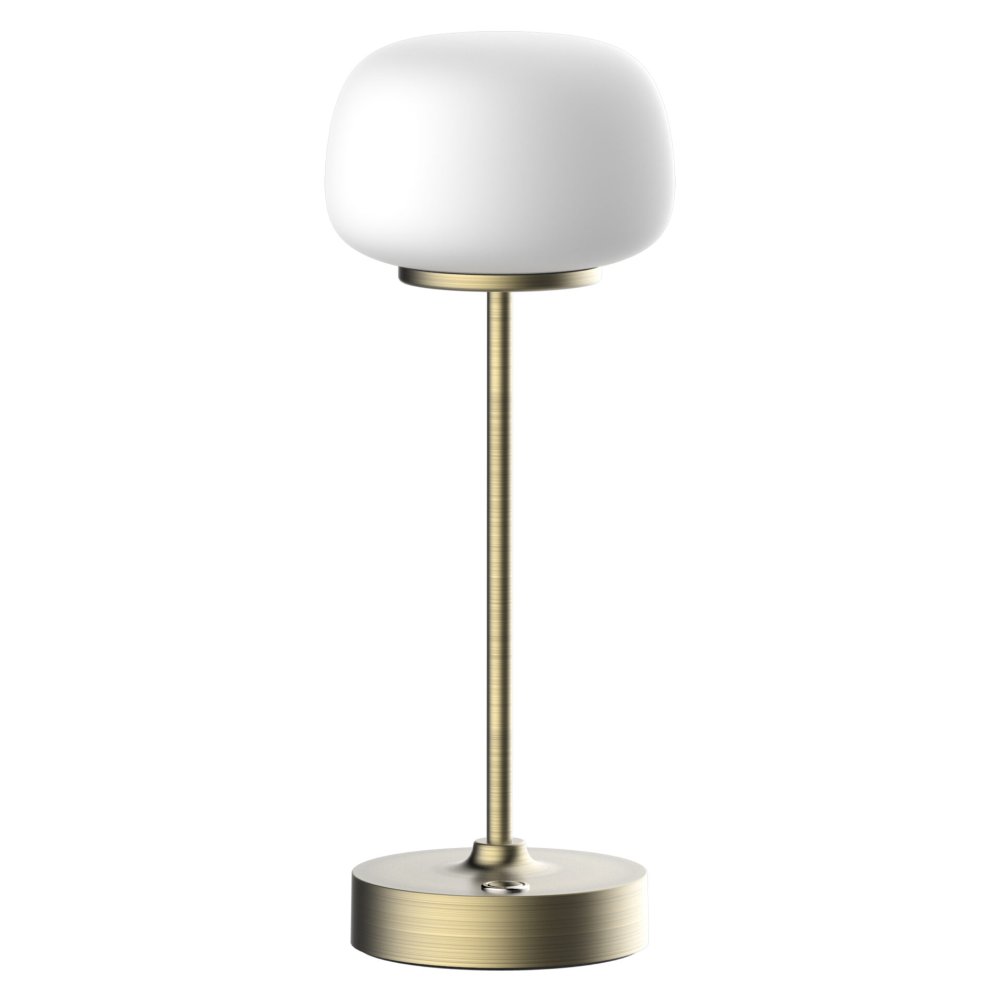 Stolová dekoratívna lampa 1, 8W 150lm 2700K teplá zlatá Rimini