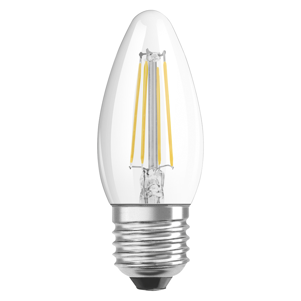 LED žiarovka E27 B35 4W = 40W 470lm 2700K Warm 300° Ledvance
