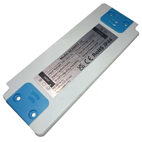 LED 3A 36W 12V IP44 napájanie nábytku Eco-Light