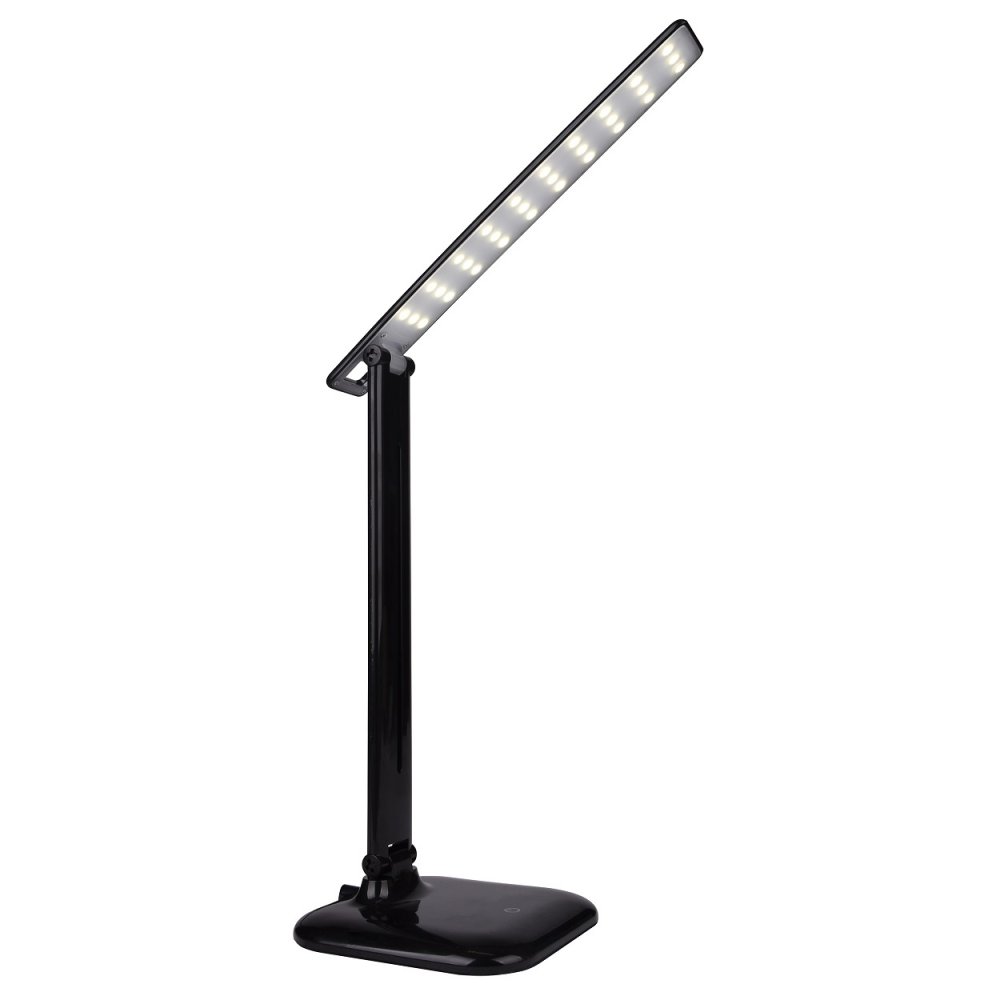Školská stolná lampa Jowi Y1096 čierna teplá 9W stolná lampa GOLDLUX (Polux)