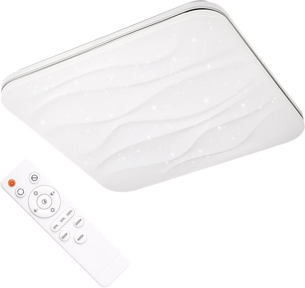 Plafondier LED stropné svietidlo Desert B040 36W 4320lm 2700-6500K 43cm GOLDLUX (Polux) + diaľkové ovládanie