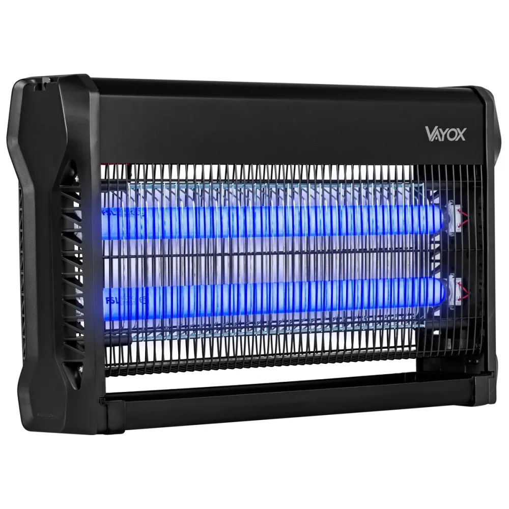 Insekticídna lampa Elektrická pasca 120m2 na muchy komáre hmyz VAYOX