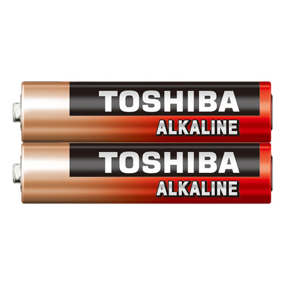 TOSHIBA RED ALKALINE LR03 AAA 1,5V Alkalické batérie 2ks