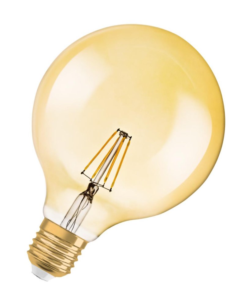 E-shop Dekoratívna žiarovka LED G125 Sphere E27 4W = 35W 410lm 2400K Warm 300° Vintage 1906 Osram